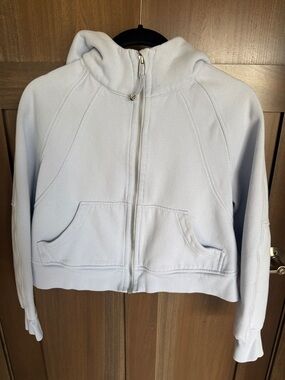 lululemon athletica Light Blue Full-Zip Hoodie